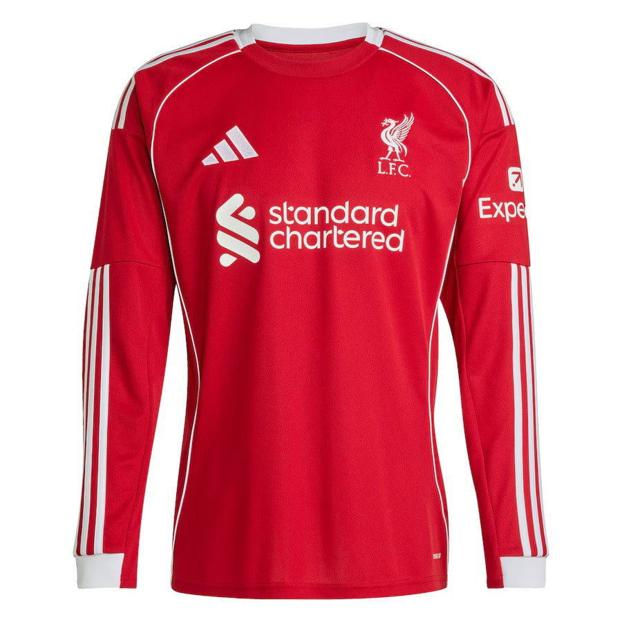 Maillot Liverpool Manches Longues Homme Domicile 2025 2026 | Foot Sport