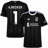 Maillot Liverpool A.Becker Gardien Third Homme 2025 2026 Noir 1