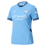Maillot Manchester City Femme 2024 2025 Bleu | Foot Sport 1