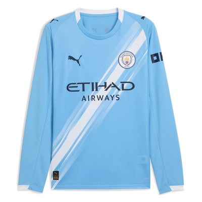 Maillot Manchester City Manches Longues Homme Domicile 2025 2026 | Foot Sport