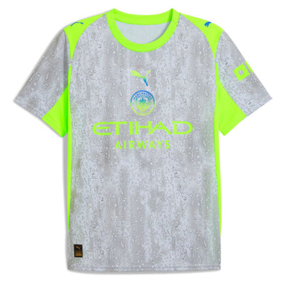 Maillot Manchester City Homme Third 2025 2026 Gris | Foot Sport