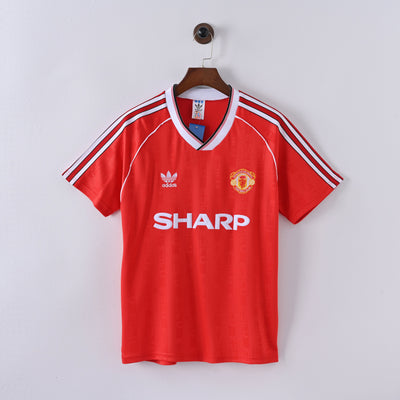 Maillot Manchester United Retro Vintage 1998-1999 Domicile Homme | Foot Sport