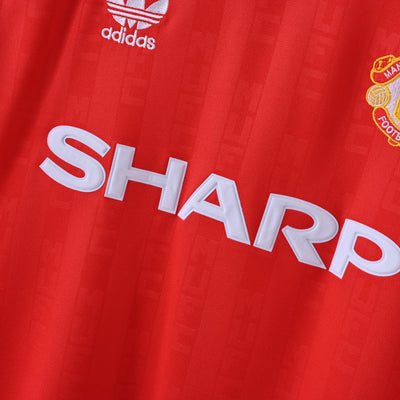 Maillot Manchester United Retro Vintage 1998-1999 Domicile Homme | Foot Sport
