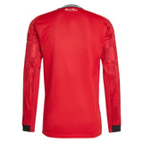 Maillot Manchester United Domicile Manches Longues Homme 2025 2026 Rouge | Foot Sport 3