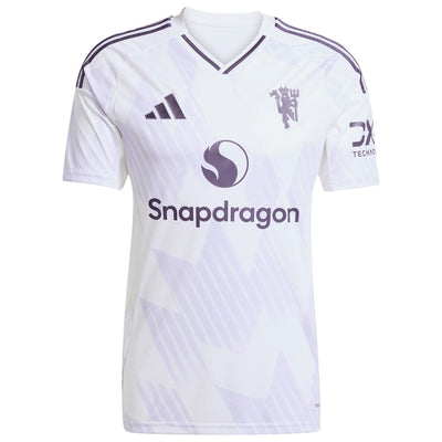 Maillot Manchester United Exterieur Homme 2025 2026 Blanc | Foot Sport
