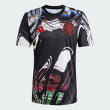 Maillot Manchester United Pre Match Homme 2025 2026 Noir 1