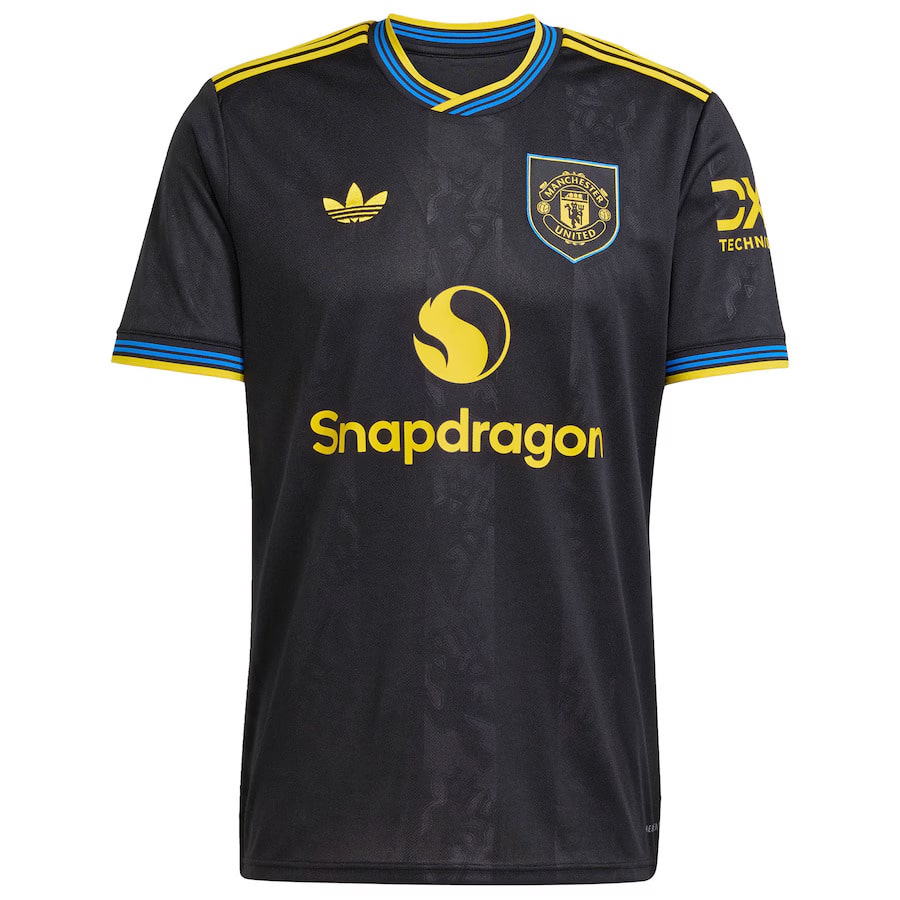 Maillot Manchester United Third Homme 2025 2026 Noir | Foot Sport
