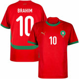 Maillot Maroc Homme Brahim 10 Domicile 2024 2025 | Foot Sport 3