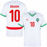 Maillot Maroc Homme Brahim 10 Exterieur 2024 2025 | Foot Sport 3