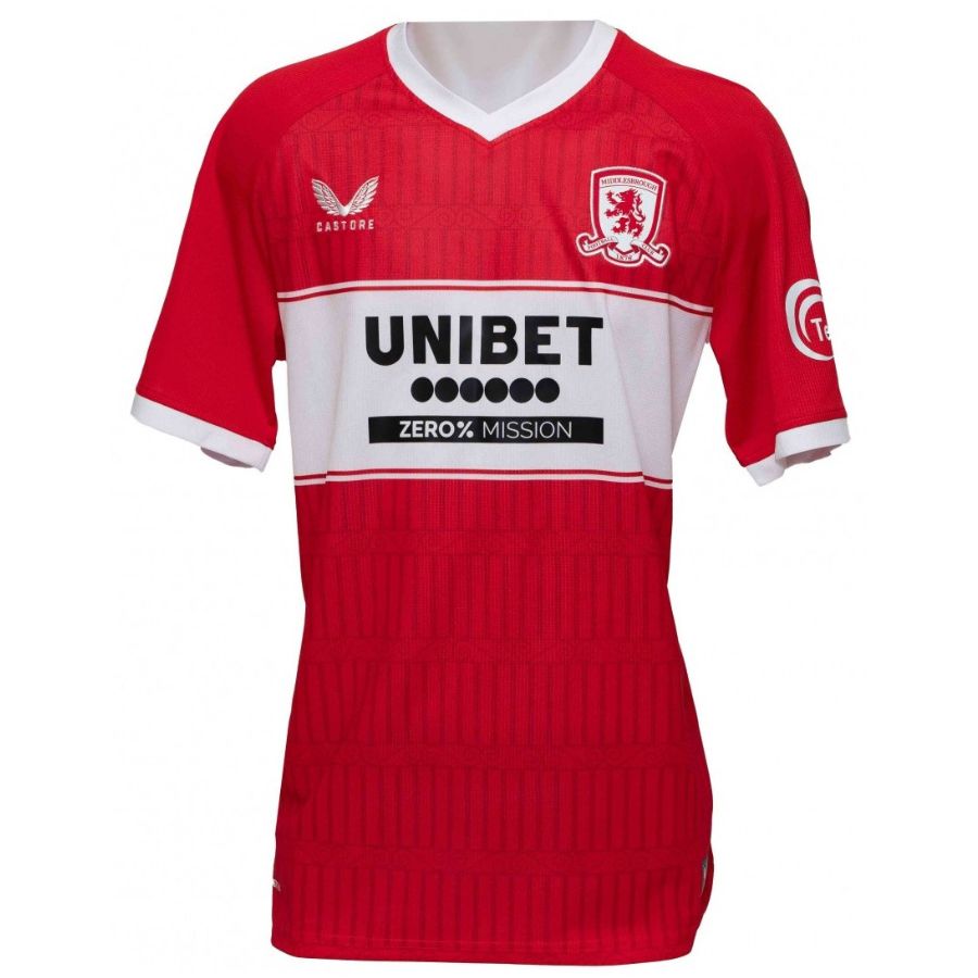 Maillot Middlesbourgh Domicile Homme 2025 2026 | Foot Sport