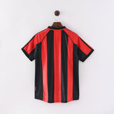 Maillot Milan AC Retro Vintage 1998-1999 Domicile Homme 2