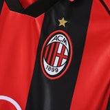 Maillot Milan AC Retro Vintage 1998-1999 Domicile Homme 3