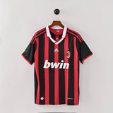 Maillot Milan AC Retro Vintage 2009-2010 Domicile Homme 1