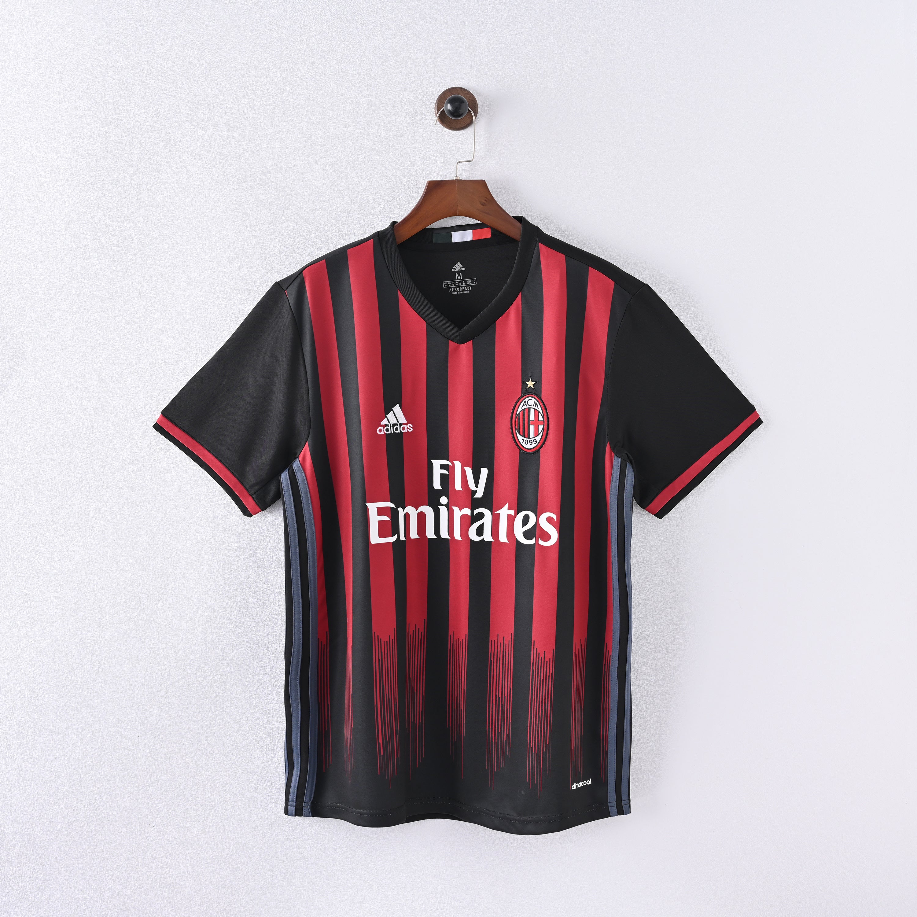 Maillot Milan AC Retro Vintage 2016-2017 Domicile Homme