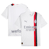 Maillot Milan AC Exterieur Homme 2024 Blanc | Foot Sport 2