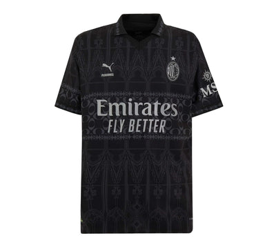 Maillot Milan AC Fourth X Pleasures Homme 2024 Noir | Foot Sport