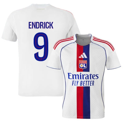 Maillot Lyon OL Endrick Homme Domicile 2025 2026