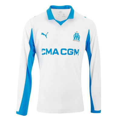 Maillot Marseille OM Domicile Manches Longues Homme 2025 2026 | Foot Sport