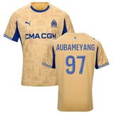Maillot Marseille Aubameyang Or Fourth Homme 2025 2026 1