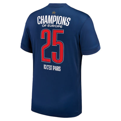 Maillot PSG Domicile Champions d'Europe 1 etoile 2024 2025 Homme | Foot Sport