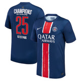 Maillot PSG Domicile Champions d'Europe 1 etoile 2024 2025 Homme | Foot Sport 3