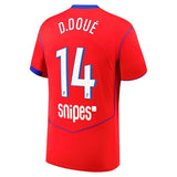 Maillot Kit Enfant PSG Third Rouge 2025 2026 | Foot Sport 4