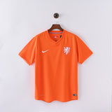 Maillot Pays-Bas Retro Vintage 2014 Domicile Homme 1