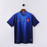 Maillot Pays-Bas Retro Vintage 2014 Exterieur Homme 1