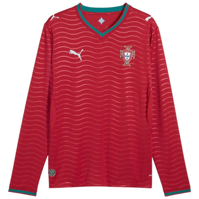 Maillot Portugal Domicile Manches Longues 2026 2027 Homme