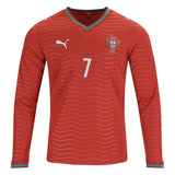 Maillot Portugal Manche Longue Ronaldo 7 Homme Domicile 2026 2027 3