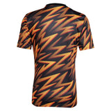 Maillot Pre Match AS Roma Training Homme/Enfant 2025 2026 Orange/Noir | Foot Sport 2