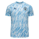 Maillot Training Pre Match Manchester City Homme/Enfant 2025 2026 Bleu | Foot Sport 1