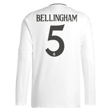Maillot Real Madrid Manches Longues Homme Blanc 2024 2025 | Foot Sport 5