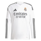 Maillot Real Madrid Manches Longues Homme Blanc 2024 2025 | Foot Sport 1