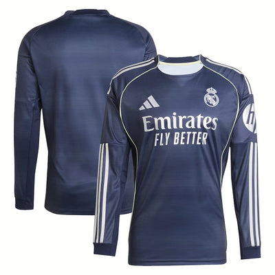 Maillot Real Madrid Manches Longues Exterieur Homme 2025 2026 | Foot Sport