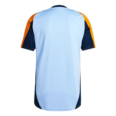 Maillot Pre Match Training Real Madrid Bleu Clair Homme/Enfant 2024 2025 | Foot Sport