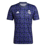 Maillot Pre Match Training Real Madrid Bleu Homme/Enfant 2024 2025 | Foot Sport 1