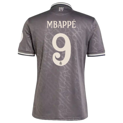 Maillot Mbappe Real Madrid Third Homme 2024 2025 Noir