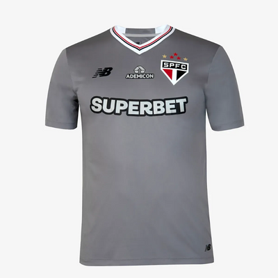 Maillot Sao Paulo FC Homme Gardien Speciale Gris 2025