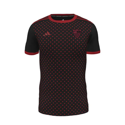 Maillot Sevilla Pre Match Noir Homme 2025 2026