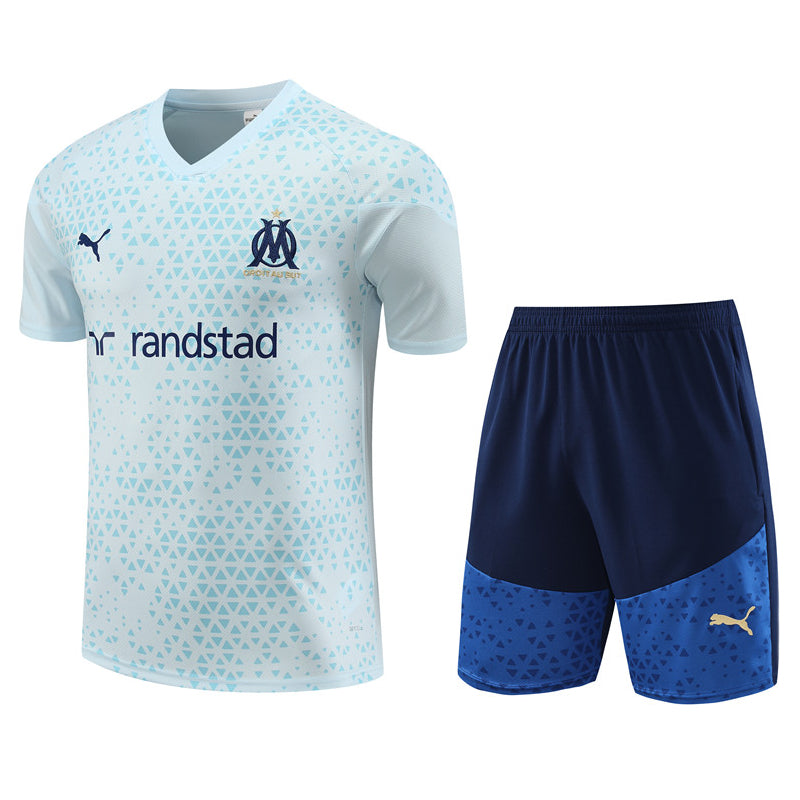 Maillot Training  Marseille OM Blanc Homme/Enfant 2023-2024 | Foot Sport