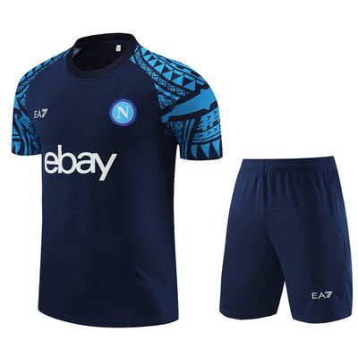Maillot Training Naples Bleu Homme/Enfant 2023-2024 | Foot Sport