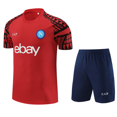 Maillot Training Naples Rouge Homme/Enfant 2023-2024 | Foot Sport