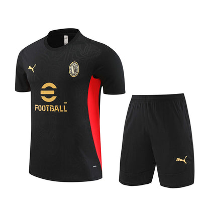 Maillot entraînement AC Milan Noir 2024/25 | Foot Sport