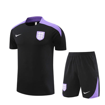 Maillot/Short entraînement Angleterre Noir/Bleu 2024/25 | Foot Sport