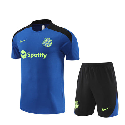 Maillot/Short entraînement Barcelone Bleu 2024/25 | Foot Sport