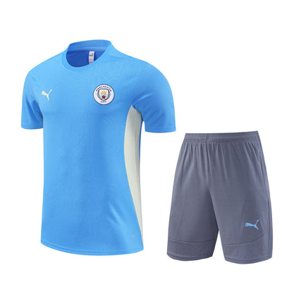 Maillot/Short entraînement Manchester City Bleu 2024/25 | Foot Sport