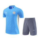 Maillot/Short entraînement Manchester City Bleu 2024/25 | Foot Sport 1