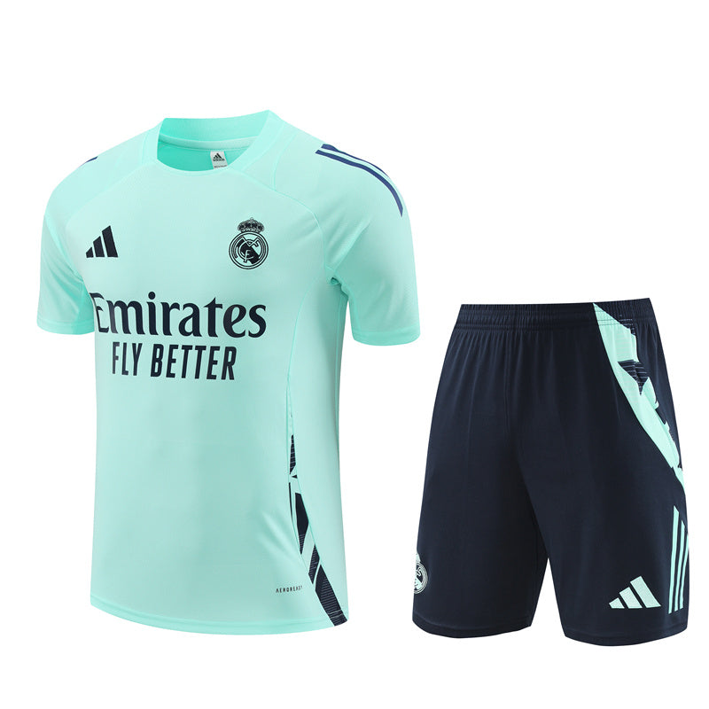Maillot Training Real Madrid Bleu Ciel Homme/Enfant 2024-2025 | Foot Sport