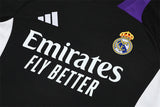 Maillot Training Real Madrid Noir Violet Homme/Enfant 2024-2025 | Foot Sport 3